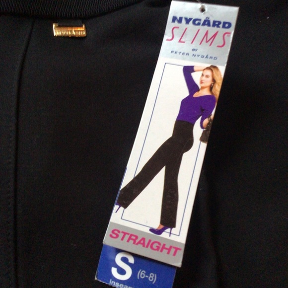🎁 Nygard SLIMS Straight Leg Pants NWT - Picture 4 of 5
